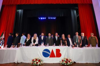 OAB/SC empossa nova diretoria e inicia busca por juiz substituto na Comarca